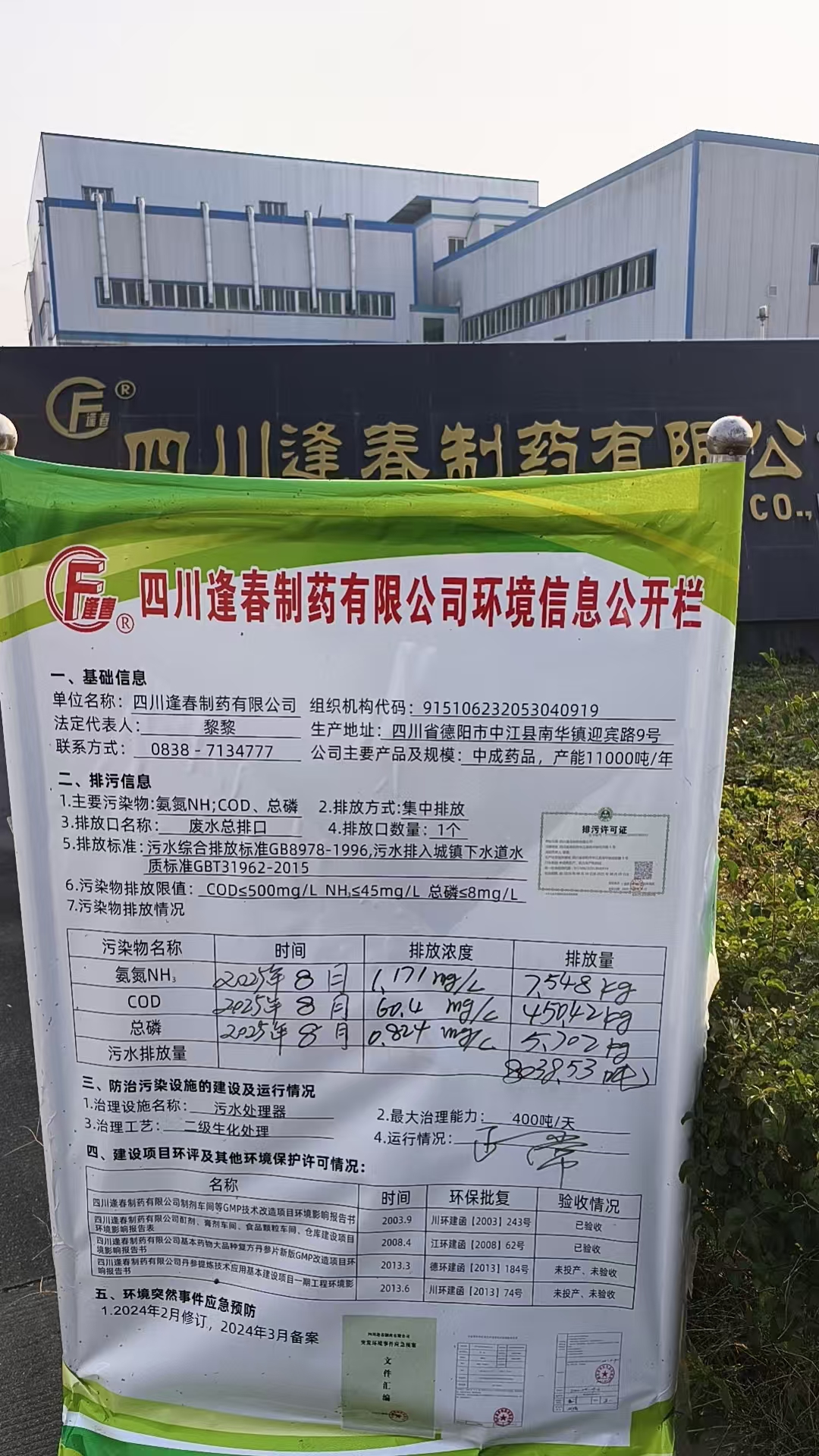 2025年8月环境信息